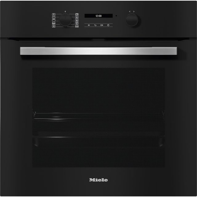 Miele 125 Edition H2766-1 BP Wifi Connected Built In Electric Single Oven and Pyrolytic Cleaning - Black - A+ Rated